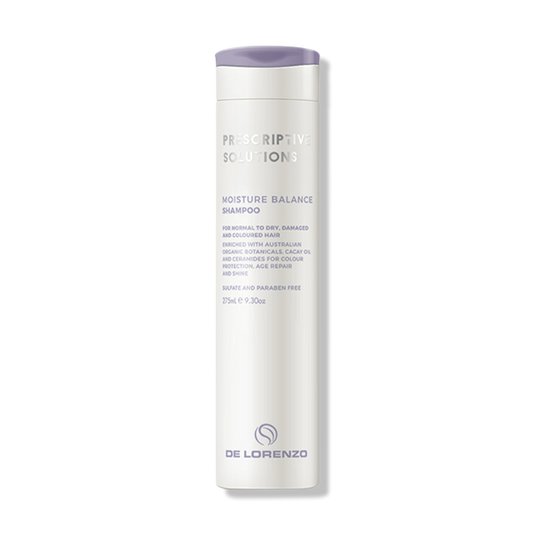 De Lorenzo Prescriptive Moisture Balance Shampoo 275ml - Beautopia Hair & Beauty
