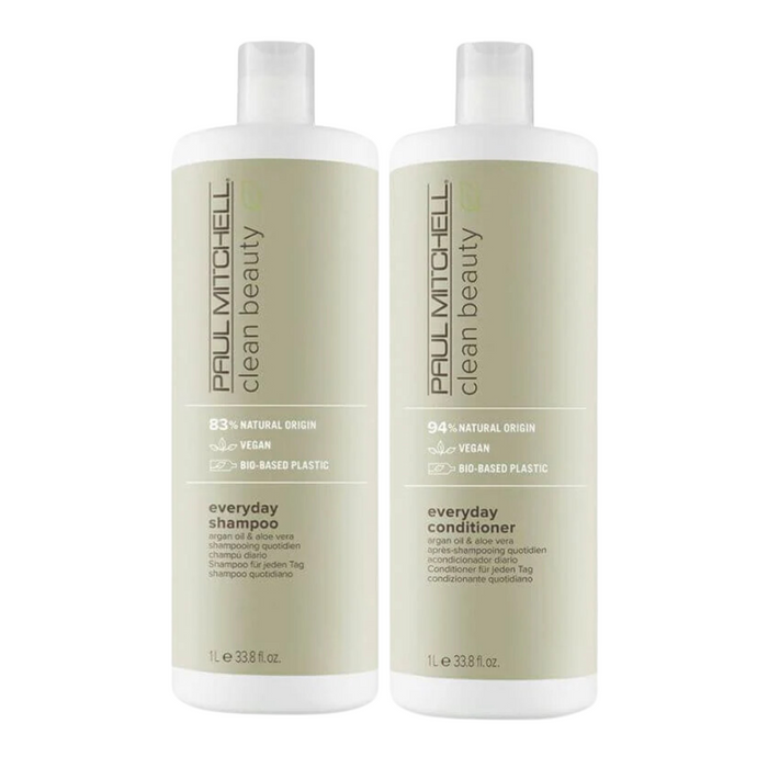 Paul Mitchell Clean Beauty Everyday Shampoo & Conditioner 1 Litre Duo