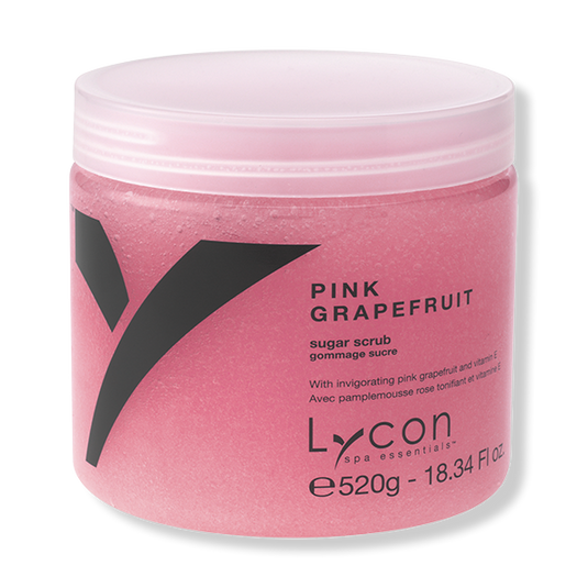 LYCON Sugar Scrub Pink Grapefruit 520g - Beautopia Hair & Beauty