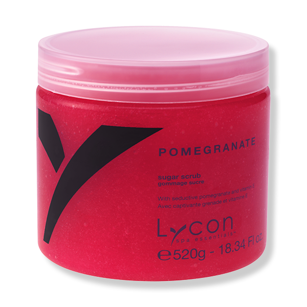 LYCON Sugar Scrub Pomegranate 520g - Beautopia Hair & Beauty