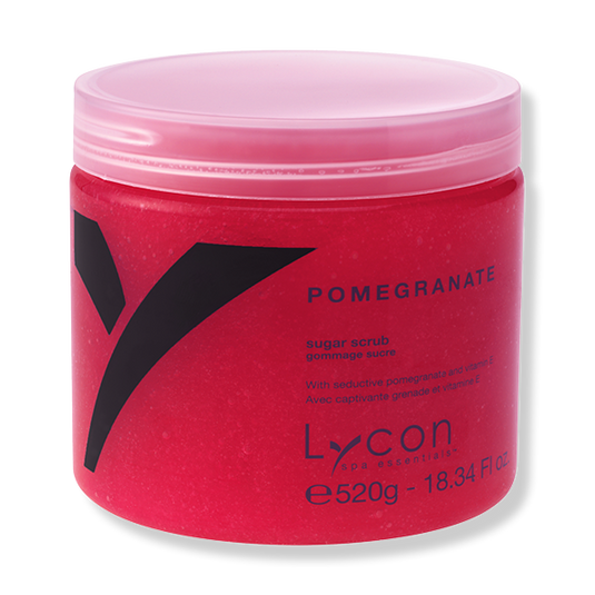 LYCON Sugar Scrub Pomegranate 520g - Beautopia Hair & Beauty