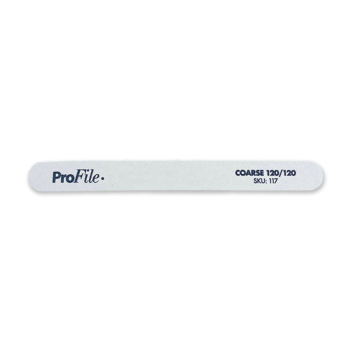 ProFile Board File - White Grinder - Coarse 120/120 - Beautopia Hair & Beauty
