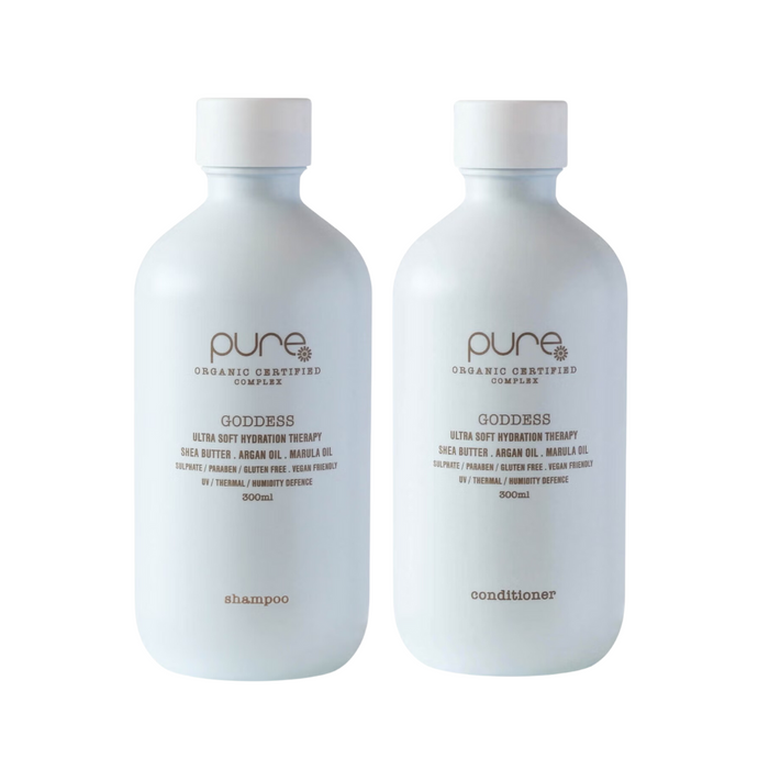 Pure Goddess Shampoo & Conditioner 300ml Duo