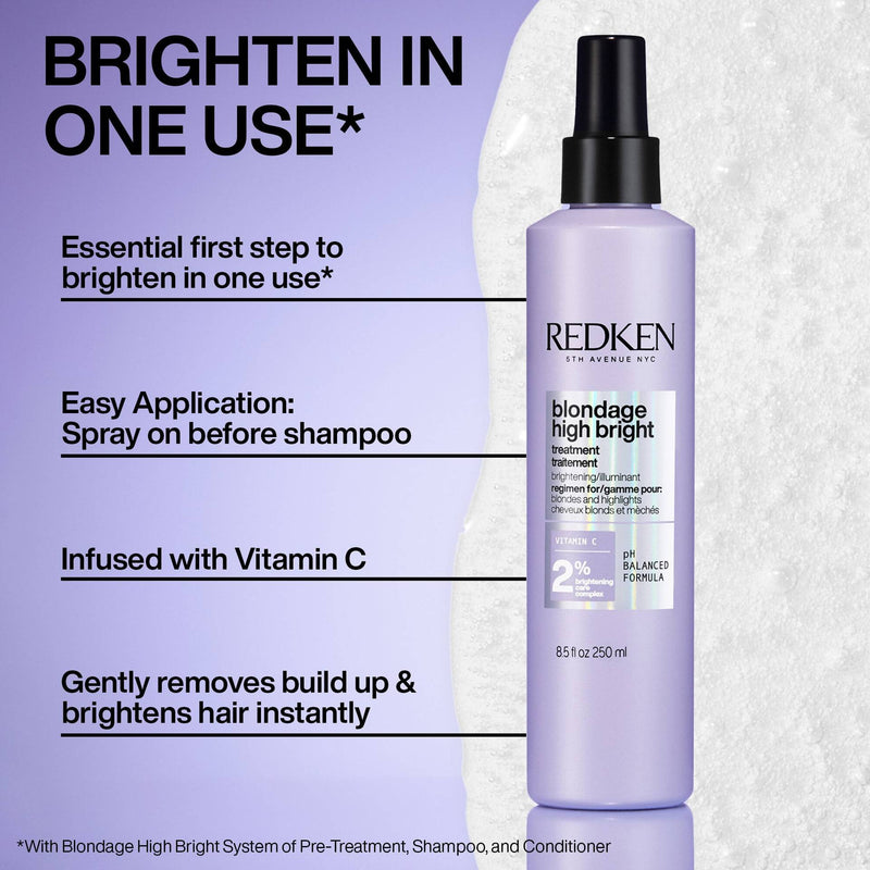 Load image into Gallery viewer, Redken Color Extend Blondage High Bright Pre-Shampoo Treatment 250ml
