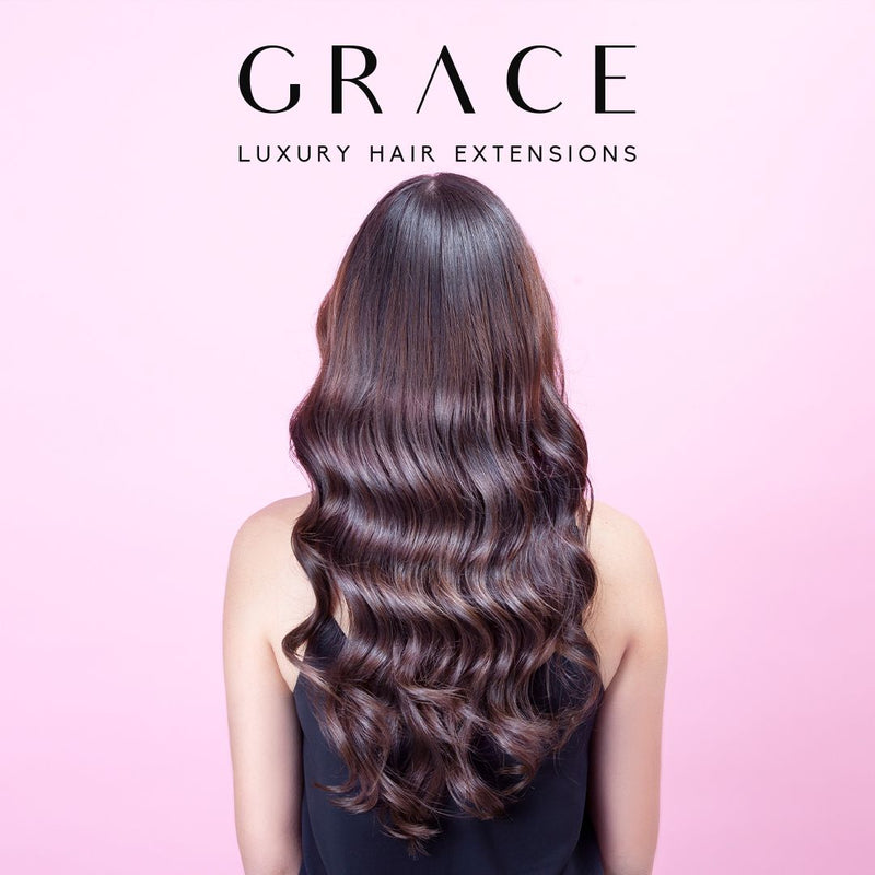 Load image into Gallery viewer, Grace Remy 3 Clip Weft Hair Extension - #1 Black
