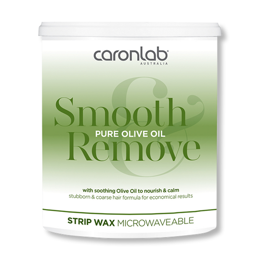 Caronlab Strip Wax Smooth & Remove Olive Oil  800g - Beautopia Hair & Beauty