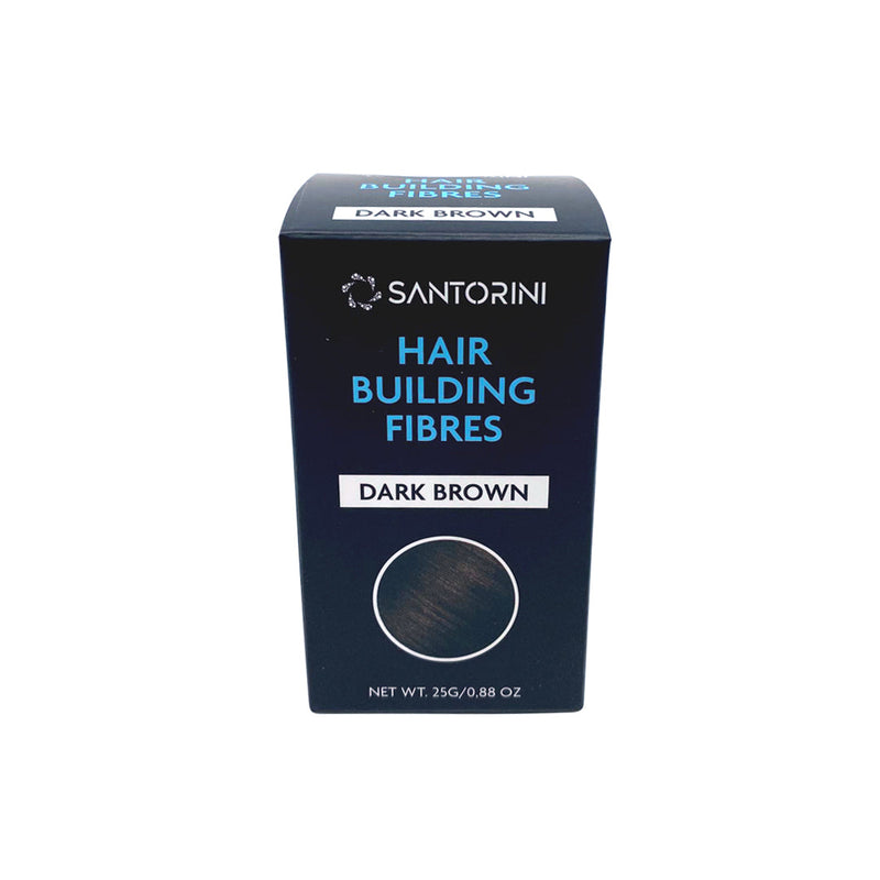 Load image into Gallery viewer, Santorini Hair Building Fibres Dark Brown 25g
