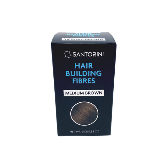 Santorini Hair Building Fibres Medium Brown 25g