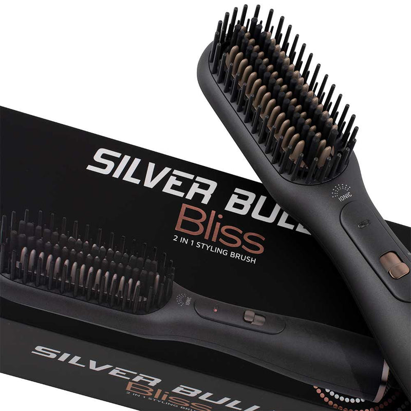 Load image into Gallery viewer, Silver Bullet Bliss 2 in 1 Styling Brush

