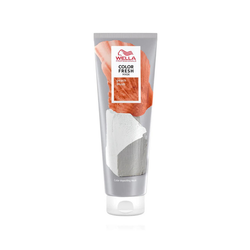 Load image into Gallery viewer, Wella Color Fresh Peach Blush Touch Mask 150ml
