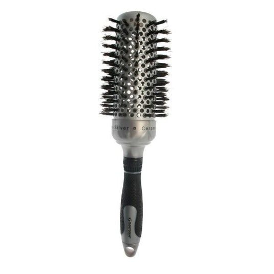 Santorini Nano Silver Radial Boar/Nylon Brush 44mm - Beautopia Hair & Beauty