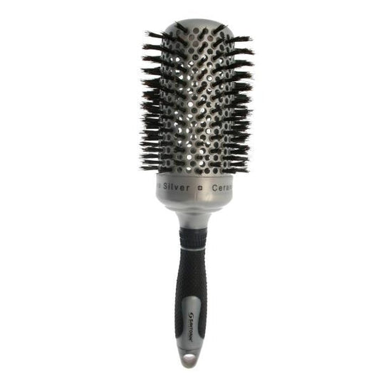 Santorini Nano Silver Radial Boar/Nylon Brush 53mm - Beautopia Hair & Beauty