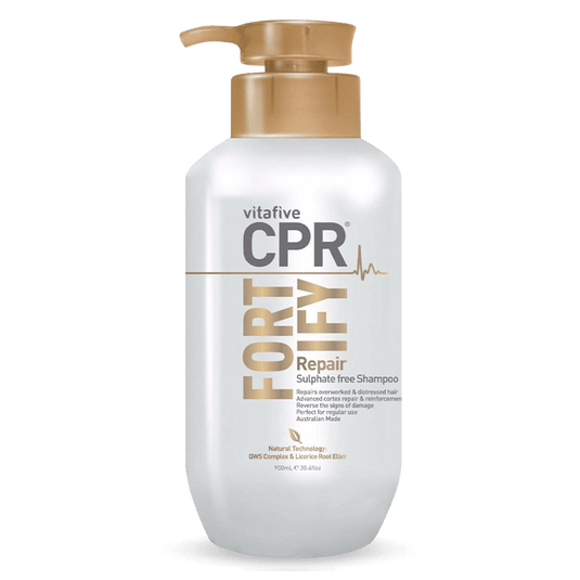 CPR Vitafive Fortify Repair Sulphate Free Shampoo 900ml (old packaging)