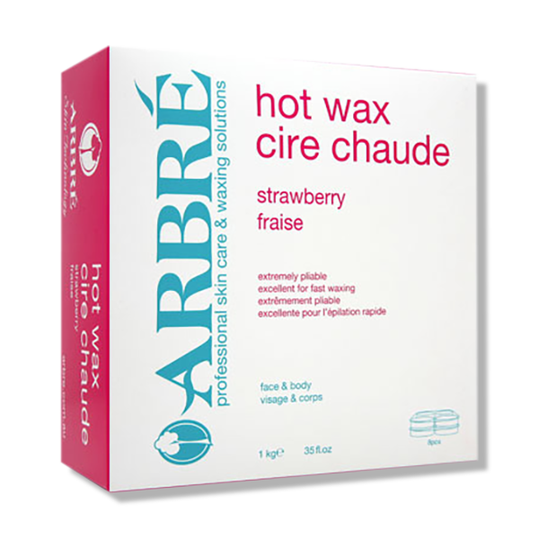 Load image into Gallery viewer, Arbre Strawberry Hot Wax 1kg - Beautopia Hair &amp; Beauty
