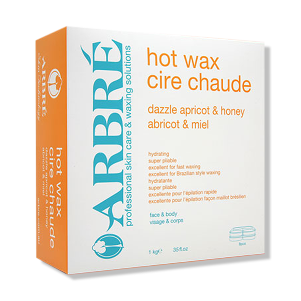 Load image into Gallery viewer, Arbre Dazzle Apricot and Honey Brazilian Hot Wax 1 kg - Beautopia Hair &amp; Beauty
