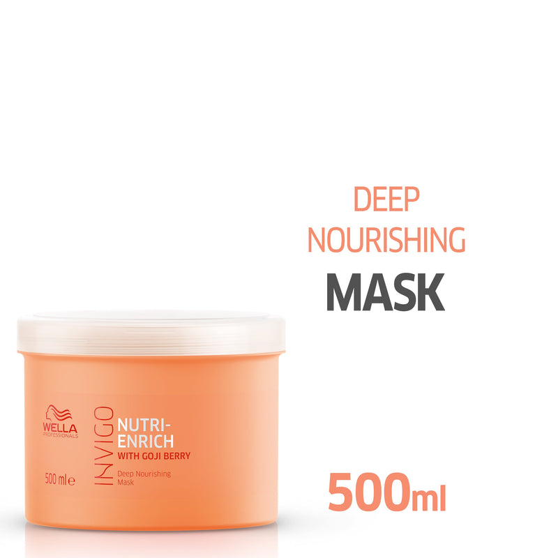 Load image into Gallery viewer, Wella Invigo Nutri-Enrich Deep Nourishing Mask 500ml