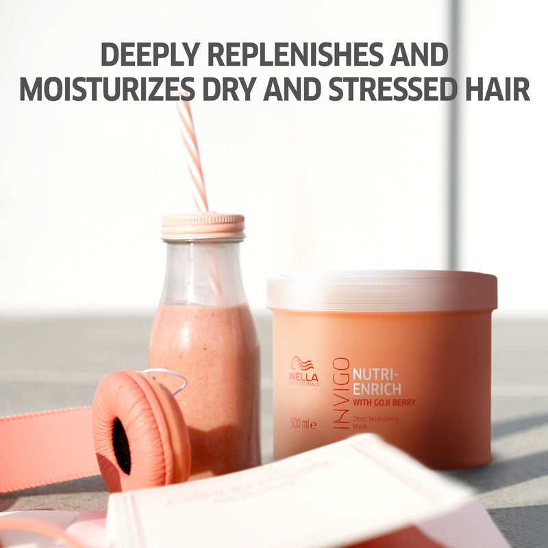 Load image into Gallery viewer, Wella Invigo Nutri-Enrich Deep Nourishing Mask 500ml
