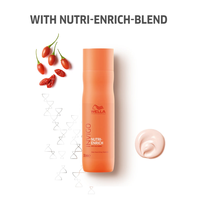 Load image into Gallery viewer, Wella Invigo Nutri-Enrich Deep Nourishing Shampoo 250ml