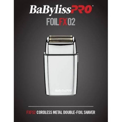 Load image into Gallery viewer, Babyliss Pro FoilFX02 Metal Double Foil Shaver - Beautopia Hair &amp; Beauty
