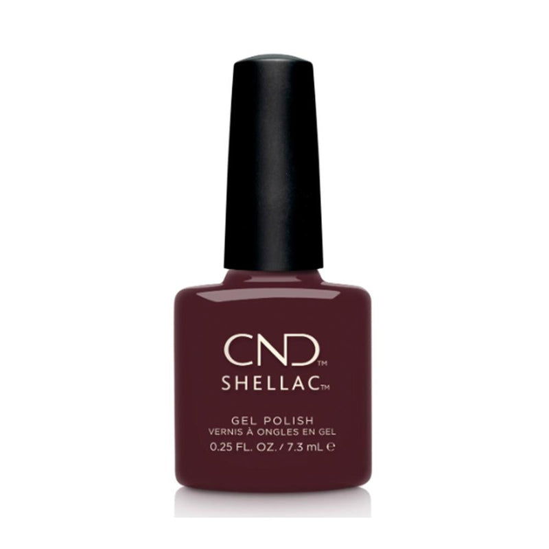 Load image into Gallery viewer, CND Shellac Gel Polish 7.3ml - Black Cherry - Beautopia Hair &amp; Beauty
