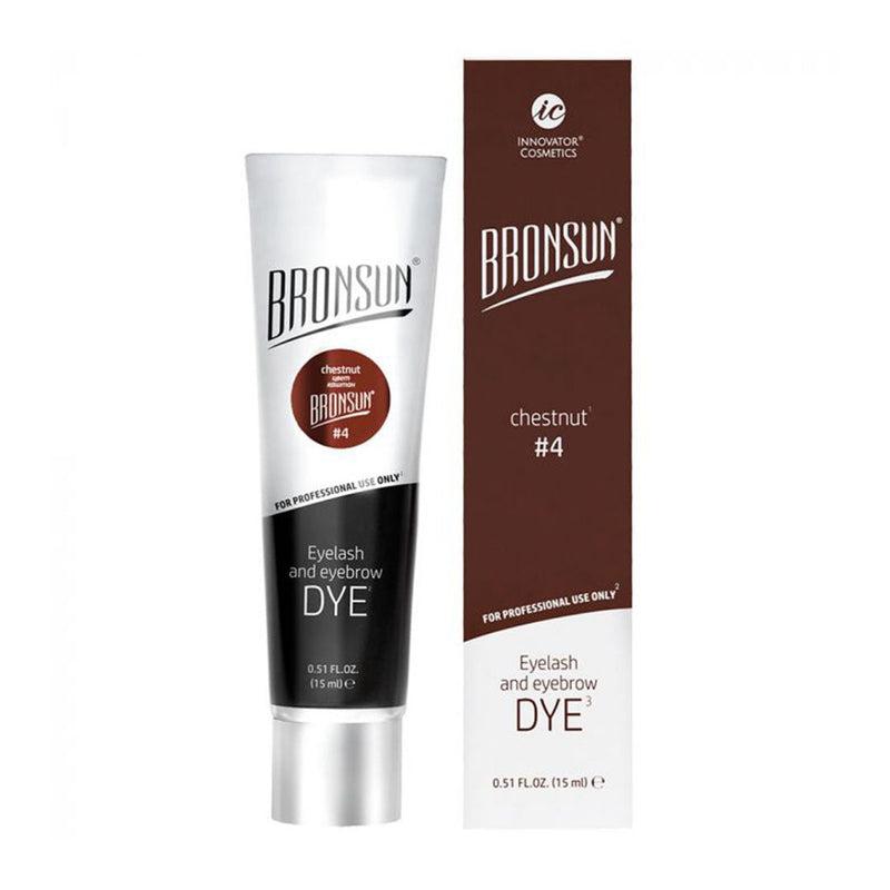 Load image into Gallery viewer, Bronsun Lash &amp; Brow Dye Chestnut 15ml - Beautopia Hair &amp; Beauty
