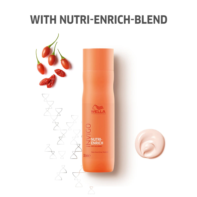 Load image into Gallery viewer, Wella Invigo Nutri-Enrich Deep Nourishing Shampoo 250ml