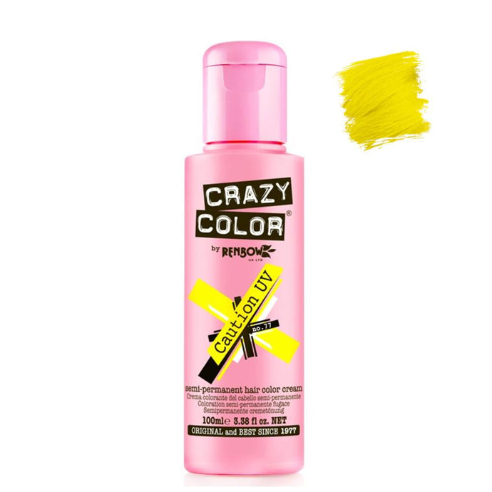Crazy Color Semi Permanent Caution UV 