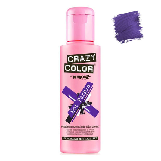 Crazy Color Semi Permanent Hot Purple 