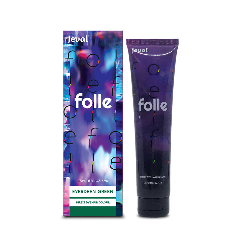 Load image into Gallery viewer, Jeval folle Everdeen Green Hair Colour 170ml - Beautopia Hair &amp; Beauty
