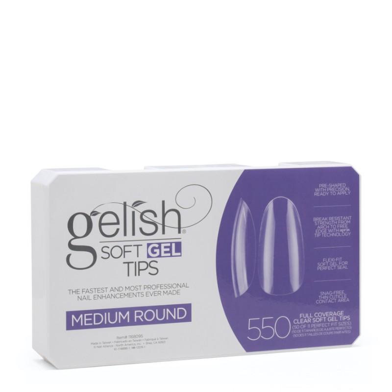 Load image into Gallery viewer, Gelish Soft Gel Tips Medium Round
