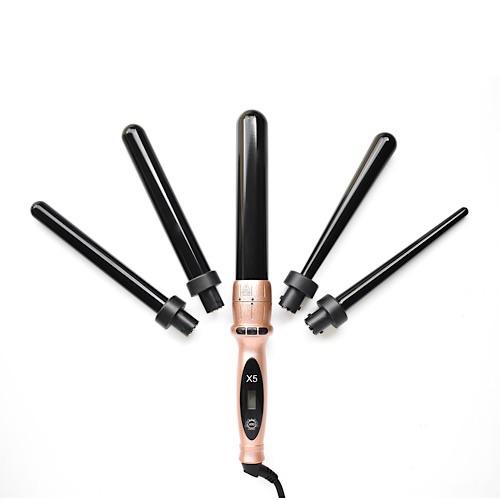 Load image into Gallery viewer, H2D X5 Professional Curling Wand Rose Gold - Beautopia Hair &amp; Beauty
