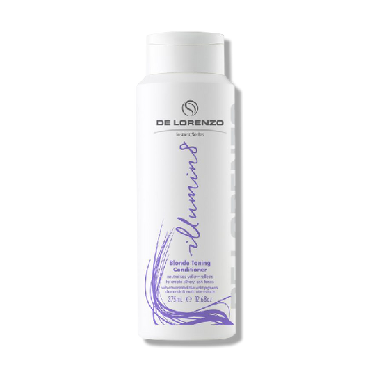 De Lorenzo Illumin8 Blonde Toning Conditioner 375ml - Beautopia Hair & Beauty