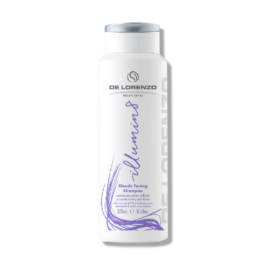 De Lorenzo Illumin8 Blonde Toning Shampoo 375ml - Beautopia Hair & Beauty