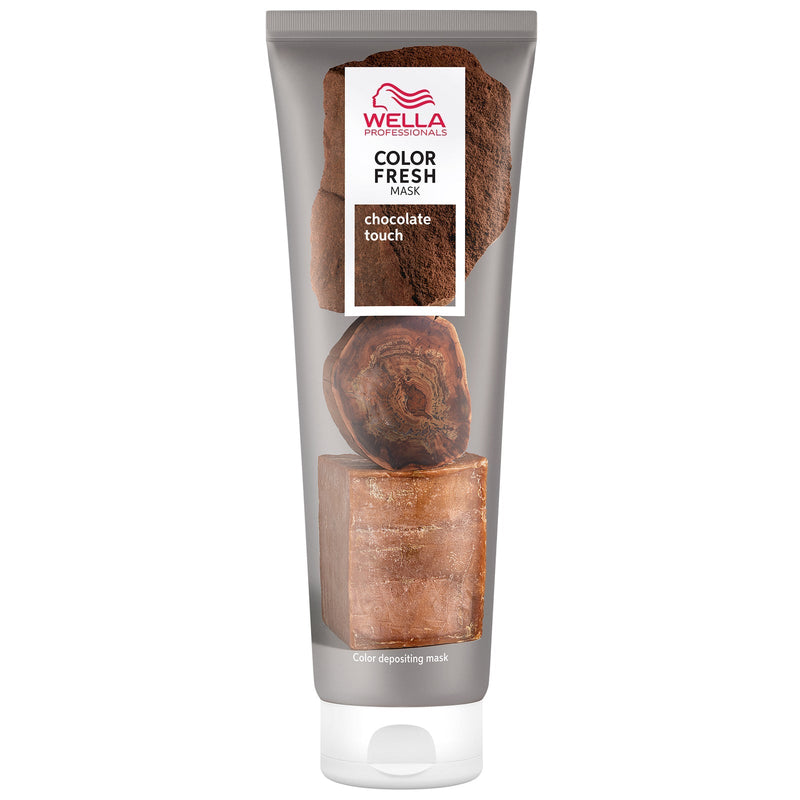 Load image into Gallery viewer, Wella Color Fresh Chocolate Touch Mask 150ml
