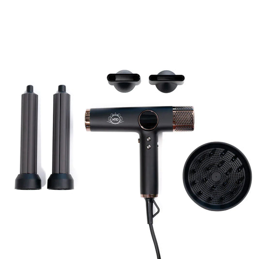 H2D Xtreme 4-in-1 Hair Dryer Black
