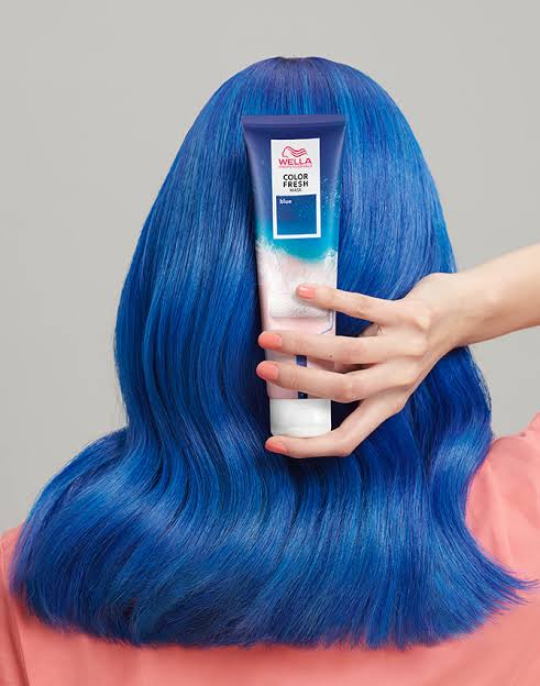 Load image into Gallery viewer, Wella Color Fresh Blue Mask 150ml
