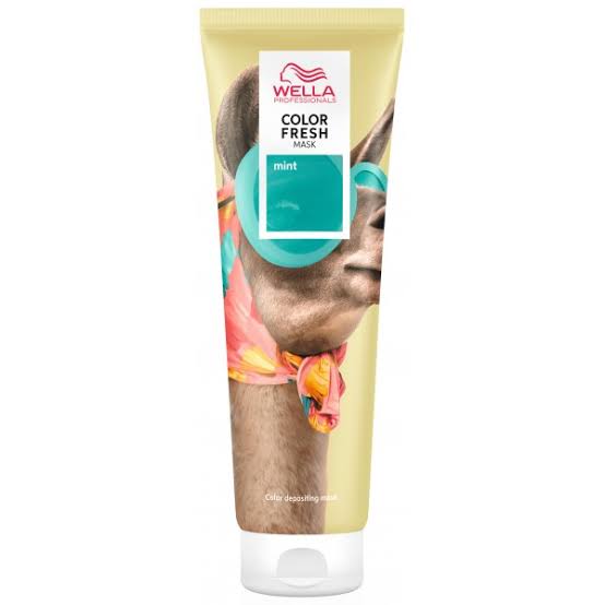 Load image into Gallery viewer, Wella Color Fresh Mint Mask 150ml
