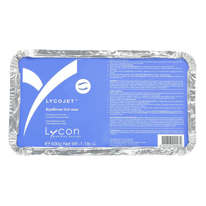 Lycon Lycojet Eyebrow Hot Wax 500g