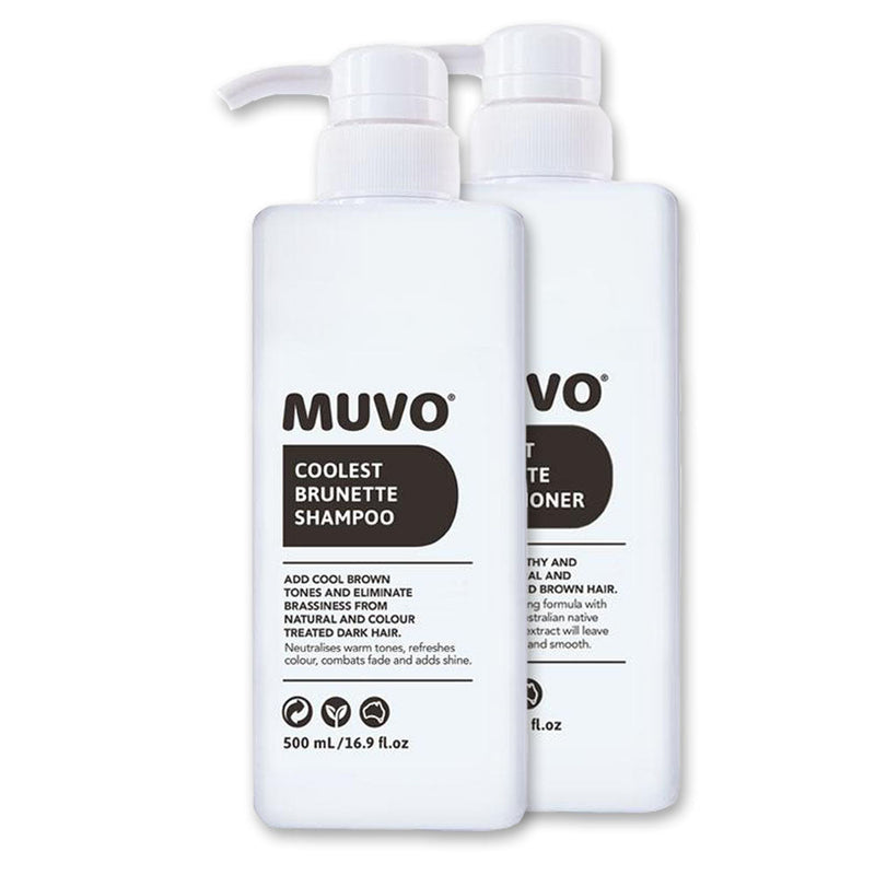 Load image into Gallery viewer, MUVO Coolest Brunette Pack 500ml - Beautopia Hair &amp; Beauty
