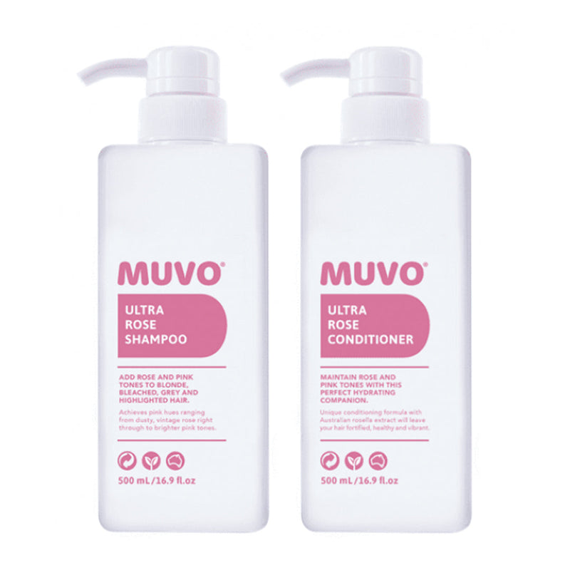 Load image into Gallery viewer, MUVO Ultra Rose Pack 500ml - Beautopia Hair &amp; Beauty

