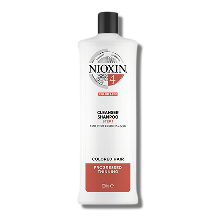 Nioxin System 4 Cleanser Shampoo - 1 Litre - Beautopia Hair & Beauty