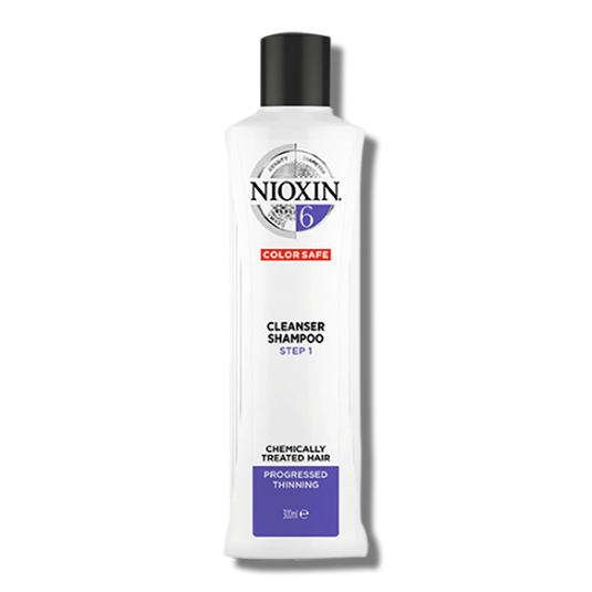 Nioxin System 6 Cleanser Shampoo - 300ml - Beautopia Hair & Beauty