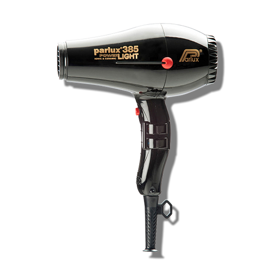 Parlux 385 Power Light Ceramic & Ionic Hair Dryer - Black-Parlux-Beautopia Hair & Beauty