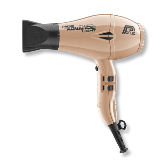 Parlux Advance Light Ionic & Ceramic Dryer - Light Gold - Beautopia Hair & Beauty