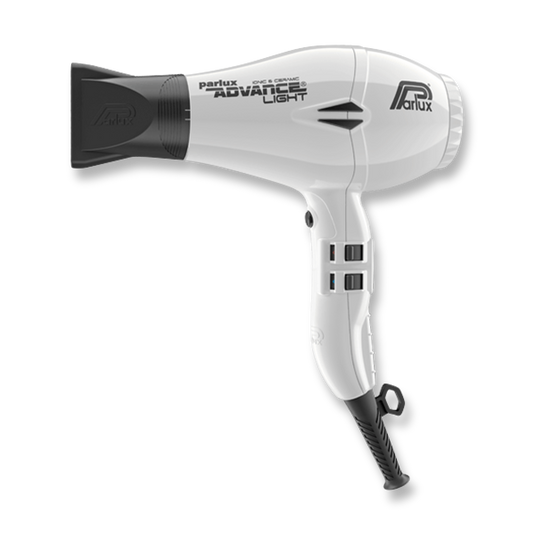 Parlux Advance Light Ionic & Ceramic Dryer - White - Beautopia Hair & Beauty