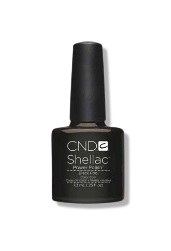 Load image into Gallery viewer, CND Shellac Gel Polish 7.3ml - Black Pool - Beautopia Hair &amp; Beauty
