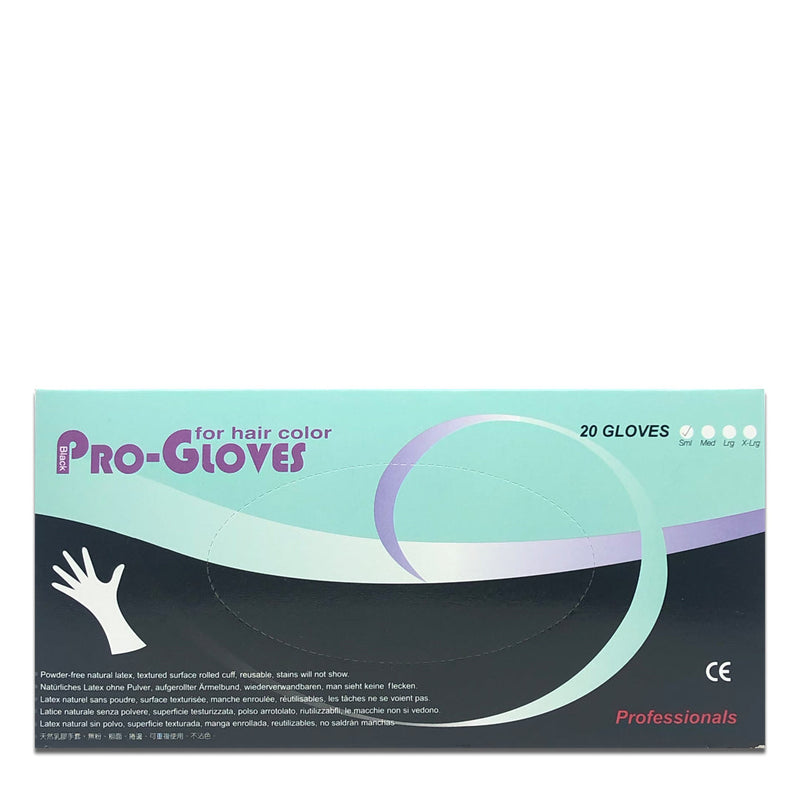 Load image into Gallery viewer, Pro-Gloves Powder Free Latex Gloves Black 20 Pack - Extra Large
