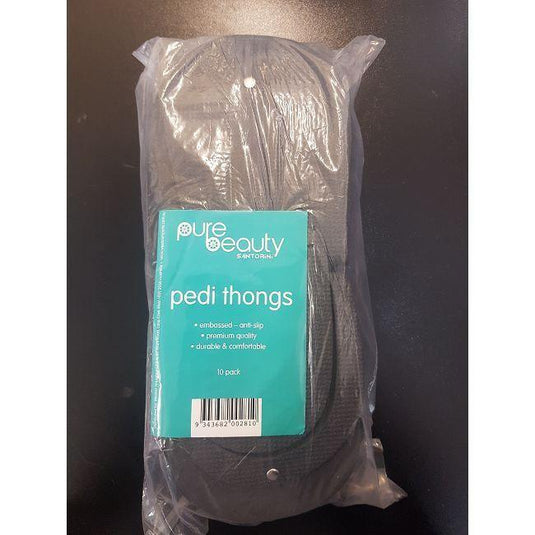 Pure Beauty Santorini Pedi Thongs -10pk