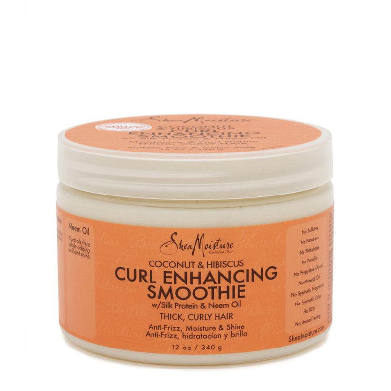 Load image into Gallery viewer, Shea Moisture Coconut &amp; Hibiscus Curl Enhancing Smoothie 340g
