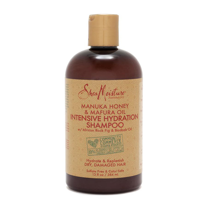Load image into Gallery viewer, Shea Moisture Manuka Honey &amp; Mafura Oil Intensive Hydration Shampoo 384ml
